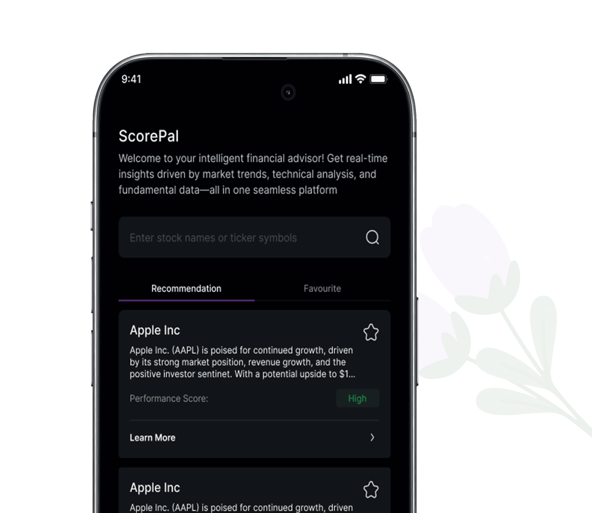 Simplified Asset Selection